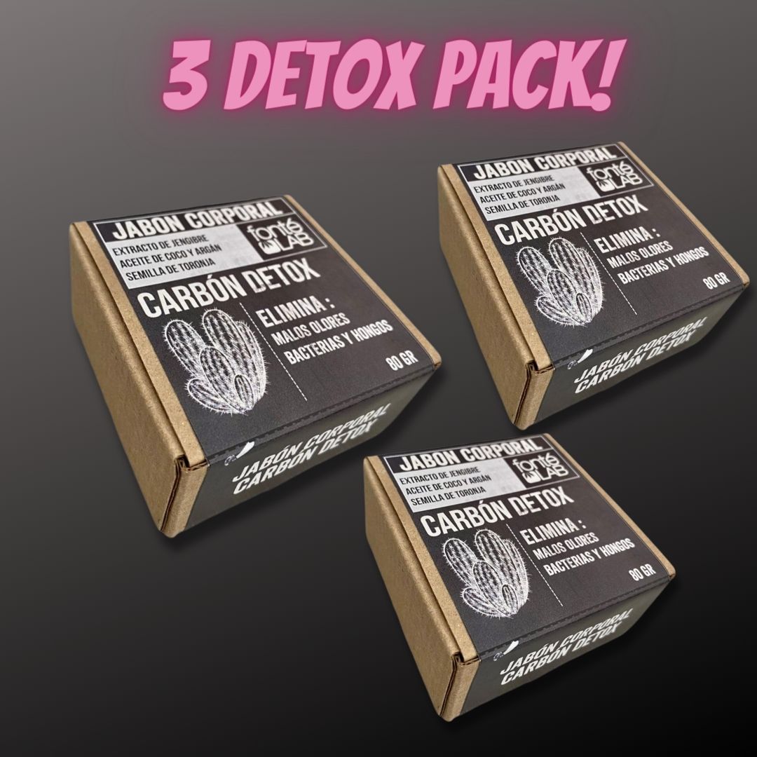 Jabón Carbón Detox
