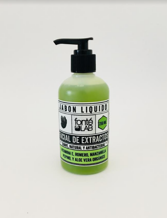 Jabón Facial de EXTRACTOS NATURALES