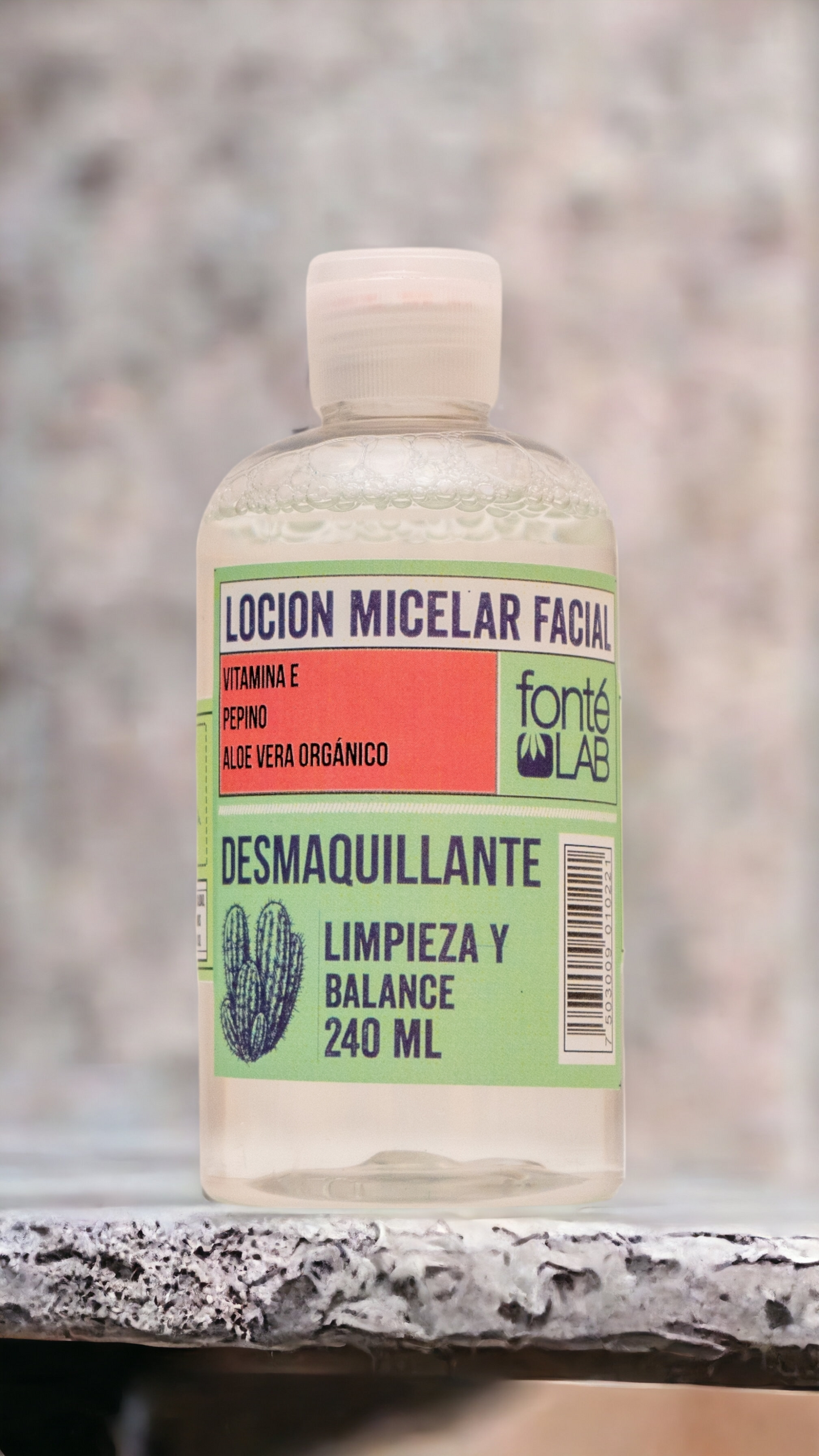 LOCION MICELAR CON EXTRACTOS NATURALES