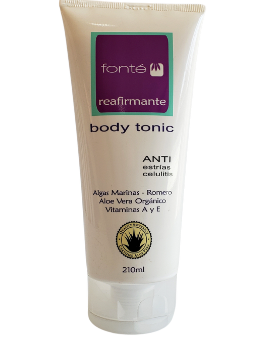 BODY TONIC CREMA REDUCTORA, AUXILIAR CONTRA ESTRIAS Y CELULITIS