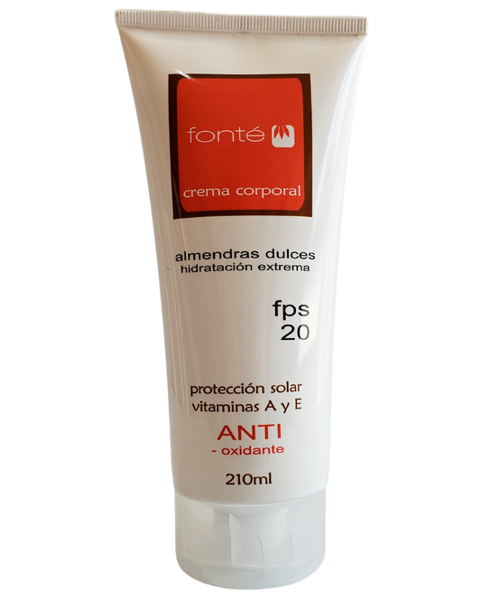 Crema Corporal de Almendras dulces