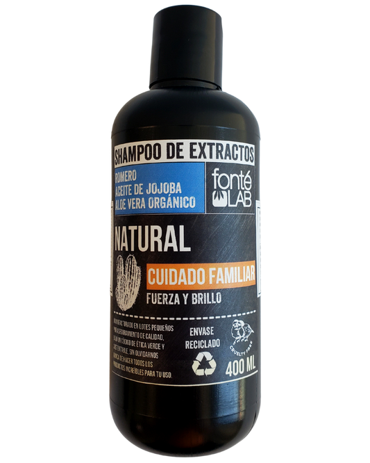 Shampoo Familiar de extractos naturales