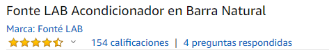 Acondicionador en Barra