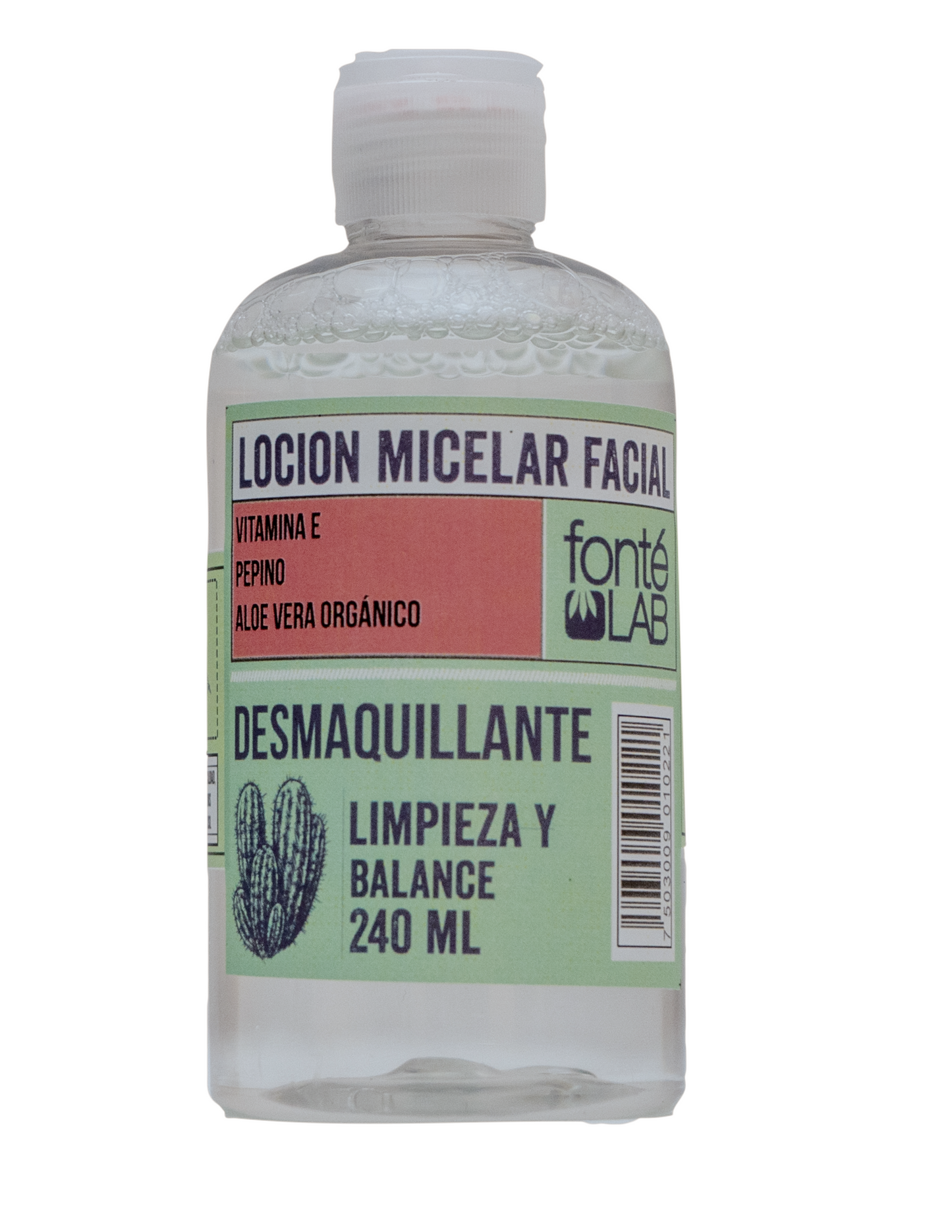 LOCION MICELAR CON EXTRACTOS NATURALES