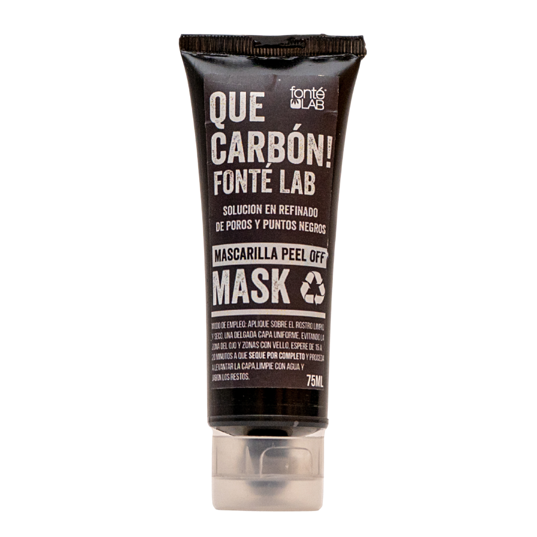Que carbón peel off mask