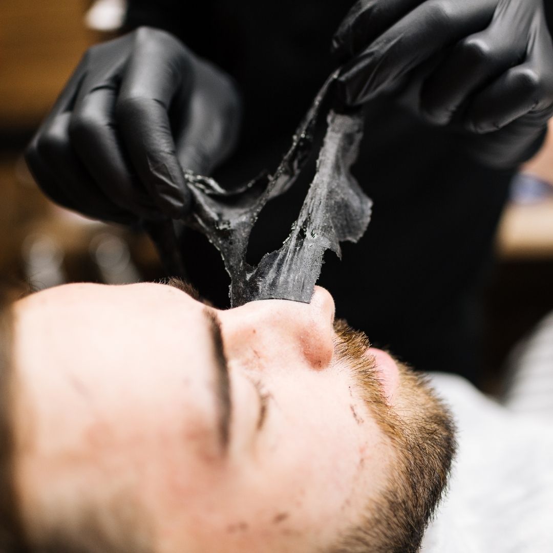 Que carbón peel off mask