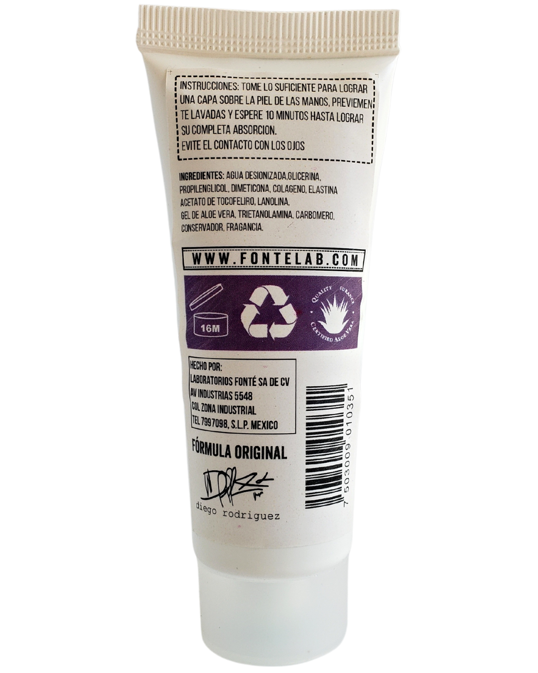 Gel Reparador de Manos