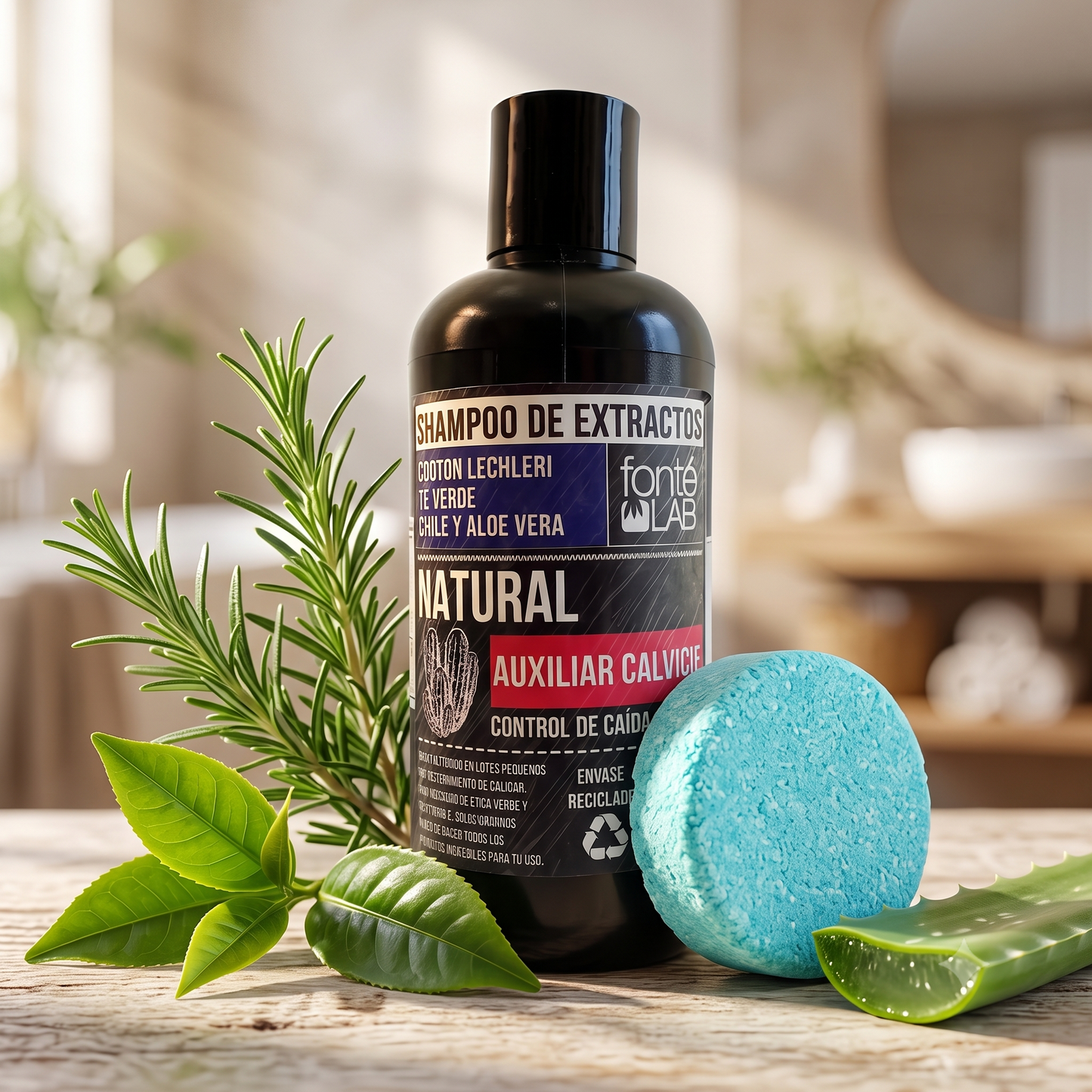 Shampoo AUXILIAR CALVICIE