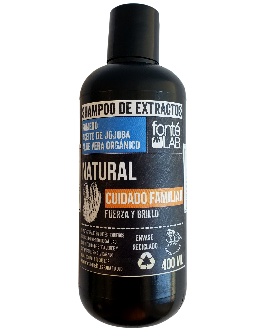 Shampoo Familiar de extractos naturales