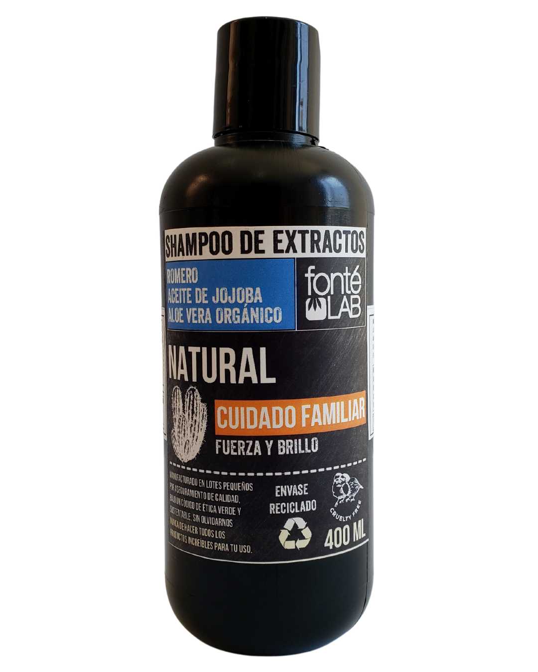 Shampoo Familiar de extractos naturales